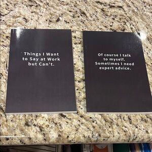 Black and White Office Notebooks